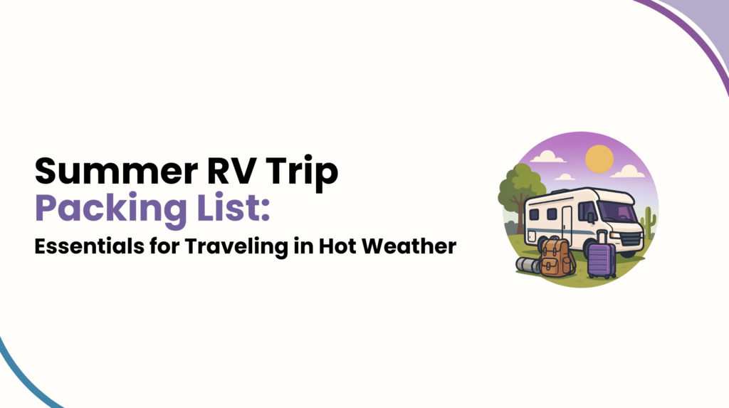 Summer RV Trip Packing List: Essentials for Traveling in Hot Weather